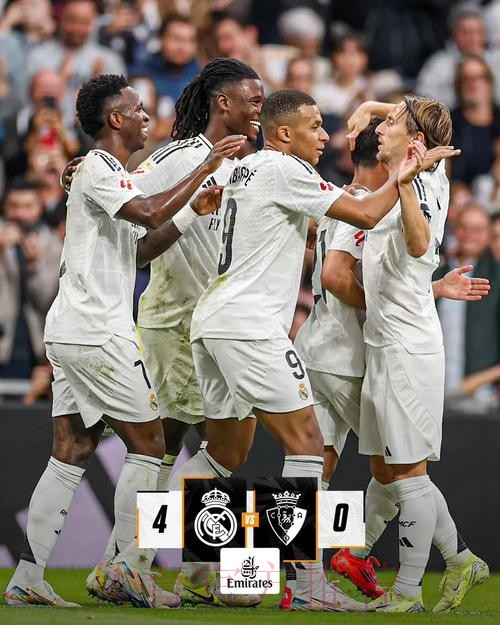 皇马对奥萨苏纳已13年未尝败绩 期间20场15胜5平